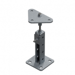 Опора регулируемая для фальшпола, 3 стороны, гальван. цинк