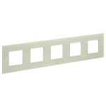 Рамка 5гн стекло крем SK-F25B SKANDY IEK (1/10/100)