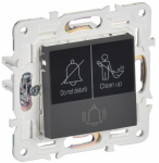 SKANDY Кнопка звонка с инд. отел. 10А SK-V17G граф. IEK SKANDY Кнопка звонка с инд. отел. 10А SK-V17G граф. IEK