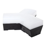 Фигурный коннектор для светодиодных линейных светильников ДБО-Y черный 10Вт 4000К IP20 LUMA EKF