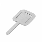 Хомут кабельный (стяжка) 43ммx23ммx0.5мм металл серый ПРОМРУКАВ