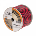 Кабель акустический 2х2,5 красно-черный (100м/бухта) PROCONNECT  (1/1)