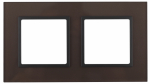 Рамка 2гн стекло бронза/антрацит 14-5102-13 Elegance ЭРА Рамка 2гн стекло бронза/антрацит 14-5102-13 Elegance ЭРА