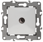 Розетка 1гн ТВ одиночная с/у белый механизм 12-3101-01 Эра12 ЭРА (1/10) Розетка 1гн ТВ одиночная с/у белый механизм 12-3101-01 Эра12 ЭРА (1/10)