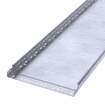 Лоток перфорированный Профи INOX (AISI 316) 400х50х3000 (2,0 мм) (6 м/уп) Промрукав