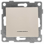 GUSI Bravo МЕХАНИЗМ Выкл. 1кл. (инд), скрытая установка, 10А, 250В. Цвет: бежевый. GUSI Bravo МЕХАНИЗМ Выкл. 1кл. (инд), скрытая установка, 10А, 250В. Цвет: бежевый.