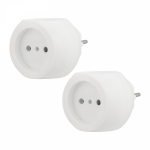 Тройник 3гн без З/К белый "шар" 220В 6А Токер REXANT (2 шт./уп.) Тройник 3гн без З/К белый "шар" 220В 6А Токер REXANT (2 шт./уп.)