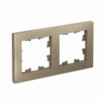 Рамка 2гн шампань AtlasDesign Systeme Electric (1/10)