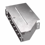 Переходник - редуктор д/лист. каб. лотка без разъема/соедин-ля сужение слева 400мм/300мм с высотой лотка80мм оцинк. ПРОМРУКАВ Переходник - редуктор д/лист. каб. лотка без разъема/соедин-ля сужение слева 400мм/300мм с высотой лотка80мм оцинк. ПРОМРУКАВ