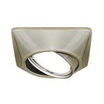 Светильник Круг. Бронза, Gu5.3 Gauss Metal Exclusive 1/100 СНЯТ