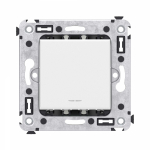 Выключатель 1кл прох с/у бел IP20 механизм ДКС (1/1/10)