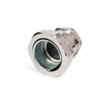 Резьбовой кабельный ввод с метрической резьбой шаг 1.5 30-38мм металл никель IP68 Fortisflex