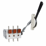 Выключатель-разъединитель встр. стационарный 3p 630А 660В 32кА рычажковый сервисный, для авар. остановки IP00 КЭАЗ