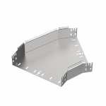 Угол д/листового кабель.лотка 45° горизонтальн. без соединит. разъема сталь ПРОМРУКАВ