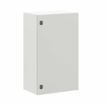 Корпус распред. шкафа 1двер. сталь серый 600мм 1000мм 400мм с монтажной платой IP66 DKC