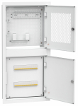 ITK LINEA R встр. двухсек. 2 ком. 400х850мм дв. мет. белый ITK LINEA R встр. двухсек. 2 ком. 400х850мм дв. мет. белый