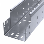 Лоток перфорированный Профи INOX (AISI 316) 100х100х6000 (1,2 мм) (12 м/уп) Промрукав