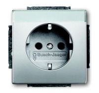 Розетка ABB Pure steel 1-мест. механизм с накладкой с З/К скр. уст-ки16А 220-250В IP21 нерж. сталь Розетка ABB Pure steel 1-мест. механизм с накладкой с З/К скр. уст-ки16А 220-250В IP21 нерж. сталь