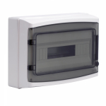 Корпус распред. шкафа 1двер. пластик серый 426мм 288мм 139мм с монтажной платой IP65 DKC