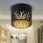 Светильник настенно-потолочный спот ЭРА OL54 BK под лампу GX53 черный IP20 Светильник настенно-потолочный спот ЭРА OL54 BK под лампу GX53 черный IP20