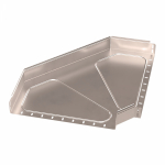 Угол д/листового кабель.лотка 90° горизонтальн. без соединит. разъема нержавеющая сталь серый ПРОМРУКАВ Угол д/листового кабель.лотка 90° горизонтальн. без соединит. разъема нержавеющая сталь серый ПРОМРУКАВ