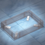 Комплект пластин для фиксации цоколя к полу, 1 упаковка - 4шт. ДКС Комплект пластин для фиксации цоколя к полу, 1 упаковка - 4шт. ДКС