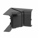 Угол внутренний 90х50 мм, изменяемый черный