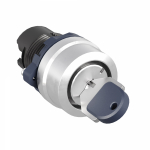 Селекторный переключатель 2-позиц. с рукояткой цвет серый 22.2мм с подсветкой, с фиксацией, IP65 DKC (ДКС)