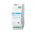 Диммер механизм 60-500ВА на DIN-рейку, поворотно-нажимной, Uн=220В с доп.входом управл. ABB Механизмы Busch-Jaeger