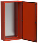 Щит с монтажной панелью ЩМП 1200х600х300 настен с зам. металл RAL 3020 красный УХЛ1 IP66 TITAN 5 IEK (1)