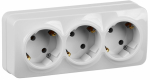 Розетка 3гн с З/К о/у белый 16А IP20 РС23-3-ХБ GLORY IEK (1/18/216) Розетка 3гн с З/К о/у белый 16А IP20 РС23-3-ХБ GLORY IEK (1/18/216)