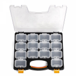 Кейс-органайзер с 14 сменными модулями К-02 Профи КВТ (1/16) Кейс-органайзер с 14 сменными модулями К-02 Профи КВТ (1/16)