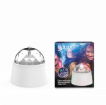 Светильник  MOOD "диско" 3W 220-240V белый с фиксированной проекцией с кабелем электропитания и выключателем  LED 1/50