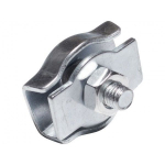 Зажим для троса 4мм одинарный Simplex EKF Зажим для троса 4мм одинарный Simplex EKF