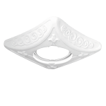 Светильник белый, Gu5.3 Gauss Gypsum Exclusive 1/ 24 СНЯТ