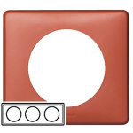 Рамка 3гн корица Celiane Legrand Рамка 3гн корица Celiane Legrand