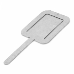 Хомут кабельный (стяжка) 67ммx30ммx0.5мм металл серый ПРОМРУКАВ