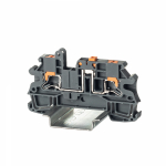 Клемма с ножевым размыкателем 1 уровень 4мм² 20А 500В без торцевой изолирующей пластины цвет серый DKC Nuputuk Клемма с ножевым размыкателем 1 уровень 4мм² 20А 500В без торцевой изолирующей пластины цвет серый DKC Nuputuk