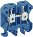 Клемма винтовая КВИ-16мм2 синяя IEK (50/1000)