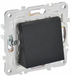 Вывод кабеля с/у черный механизм SK-O01Bl SKANDY IEK (1/10/100)