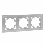 Валенсия Рамка 3-местная сталь EKF Валенсия Рамка 3-местная сталь EKF