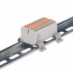 Зажим клеммный проходной 28.8мм размер ячейки 47.2мм на DIN-рейку 1 уровень сечение провода 2.5мм² 24А 690В термопласт DKC (ДКС) Зажим клеммный проходной 28.8мм размер ячейки 47.2мм на DIN-рейку 1 уровень сечение провода 2.5мм² 24А 690В термопласт DKC (ДКС)