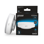 Лампа светодиод 11Вт таблетка GX53 6500К 1050Лм Gauss Black (1/10/100)