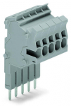 Штыревая вставка 4-пол 0.25-1.5мм² 18А Wago _ Штыревая вставка 4-пол 0.25-1.5мм² 18А Wago _