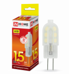 Лампа светодиод 1,5Вт капсула G4 3000К 95Лм 12В VC IN HOME (1/20/200)