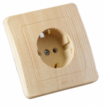 Розетка HEGEL 1-мест. в сборе с корпусом с З/К скр. уст-ки16А 220-250В IP20 дерево Розетка HEGEL 1-мест. в сборе с корпусом с З/К скр. уст-ки16А 220-250В IP20 дерево