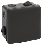 Коробка разветвительная о/у черная с 8 кабельными вводами KOR-100-100-50-8g-B 100х100х50 IP54 ЭРА (1/18) Коробка разветвительная о/у черная с 8 кабельными вводами KOR-100-100-50-8g-B 100х100х50 IP54 ЭРА (1/18)