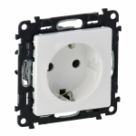 Розетка 1гн с З/К шторки с/у белый механизм безвинт.зажим 16А Valena LIFE Legrand (1/15) Розетка 1гн с З/К шторки с/у белый механизм безвинт.зажим 16А Valena LIFE Legrand (1/15)