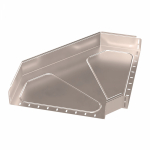 Угол д/листового кабель.лотка 90° горизонтальн. без соединит. разъема нержавеющая сталь серый ПРОМРУКАВ Угол д/листового кабель.лотка 90° горизонтальн. без соединит. разъема нержавеющая сталь серый ПРОМРУКАВ