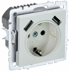 Розетка 1гн с З/К+2хUSB шторки с/у жемчуг механизм 16А A+A 5В 3,1А РЮш10-2-БрЖ BRITE IEK (1/8/80) Розетка 1гн с З/К+2хUSB шторки с/у жемчуг механизм 16А A+A 5В 3,1А РЮш10-2-БрЖ BRITE IEK (1/8/80)